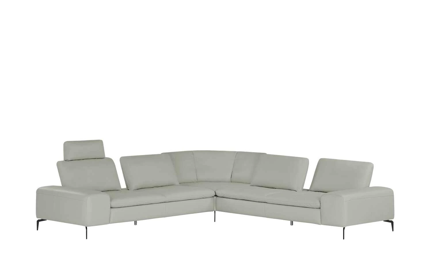 W.SCHILLIG Ecksofa Leder Valentinoo | Grau 298|cm 298|cm 13 W.SCHILLIG Ecksofa Leder Valentinoo | Grau 298|cm 298|cm – Bild 11