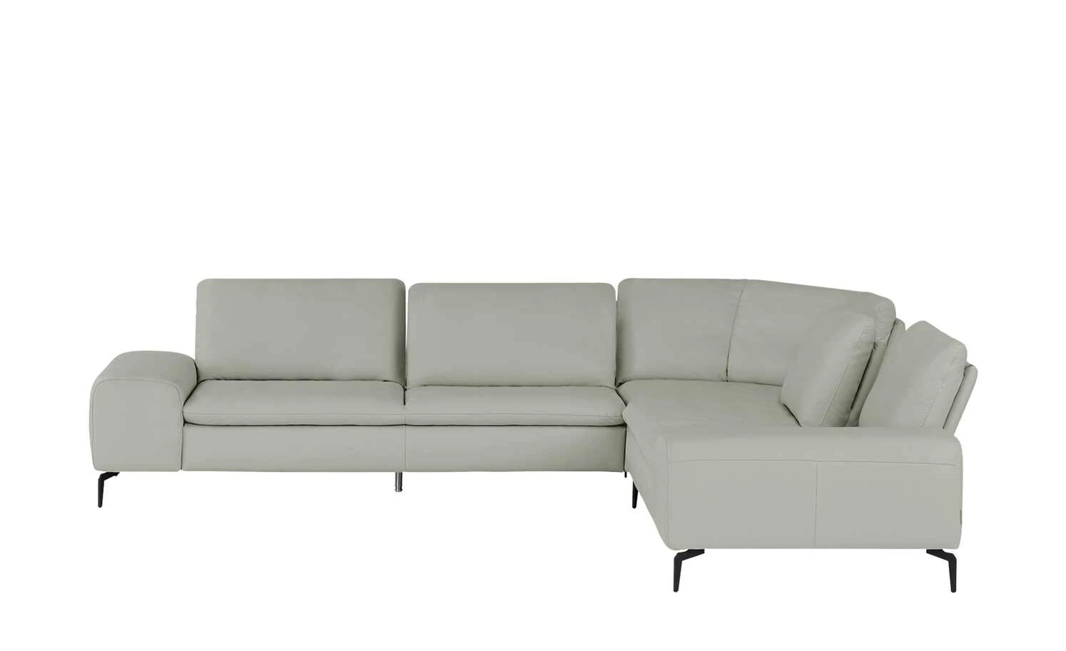 W.SCHILLIG Ecksofa Leder Valentinoo | Grau 298|cm 298|cm 6 W.SCHILLIG Ecksofa Leder Valentinoo | Grau 298|cm 298|cm – Bild 4