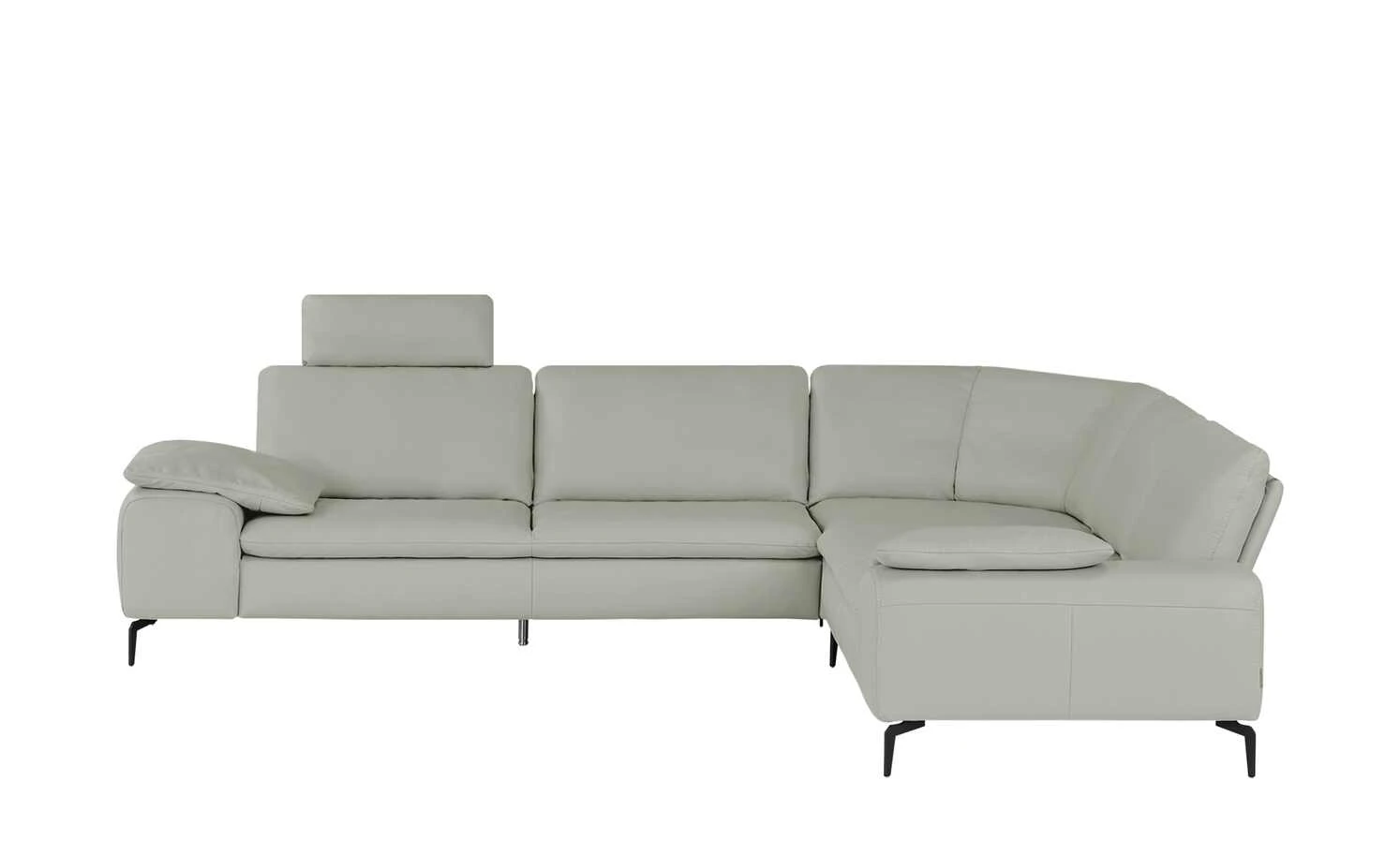 W.SCHILLIG Ecksofa Leder Valentinoo | Grau 298|cm 298|cm 7 W.SCHILLIG Ecksofa Leder Valentinoo | Grau 298|cm 298|cm – Bild 5