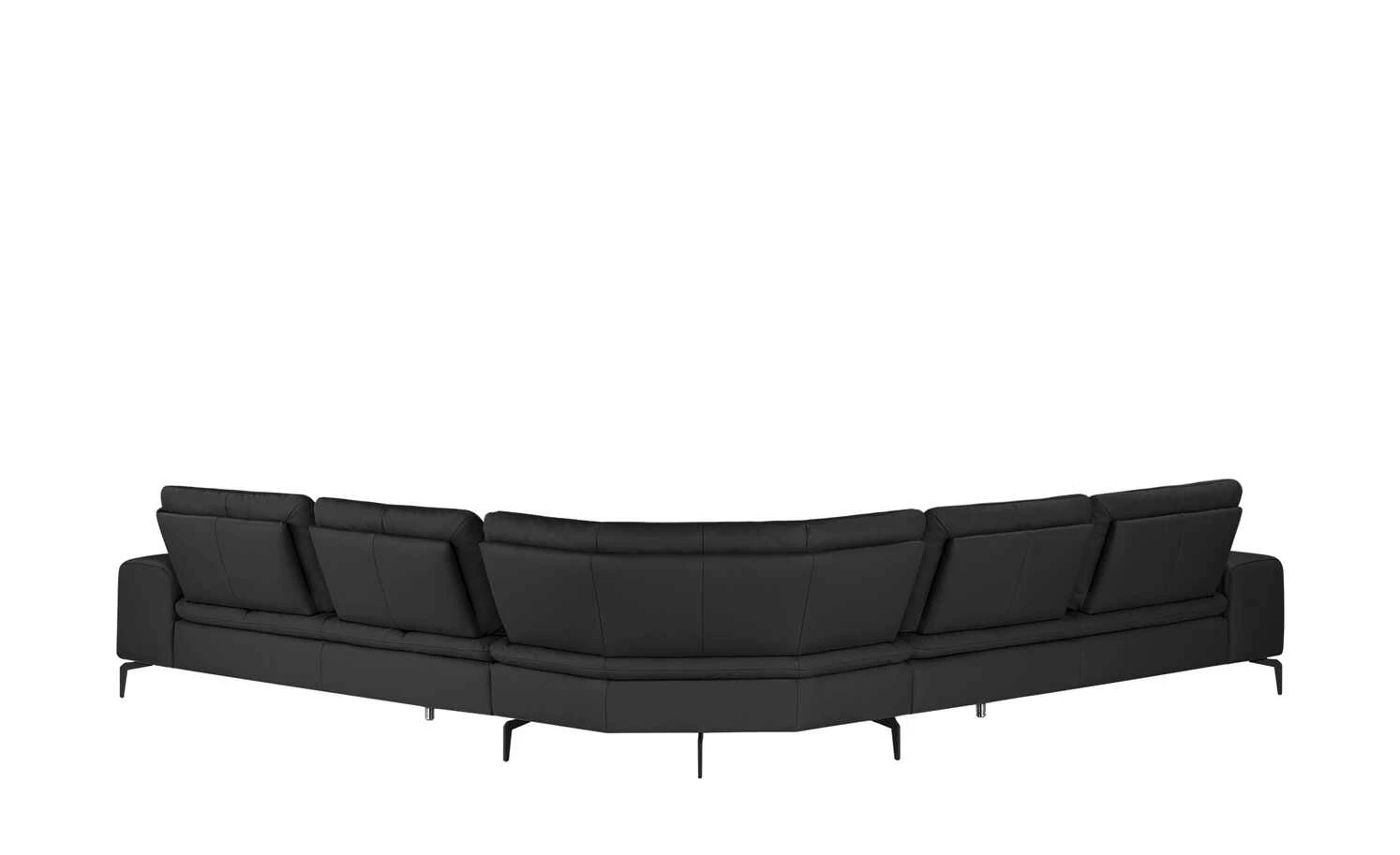 W.SCHILLIG Ecksofa Leder Valentinoo | Schwarz 298|cm 298|cm 18 W.SCHILLIG Ecksofa Leder Valentinoo | Schwarz 298|cm 298|cm – Bild 16