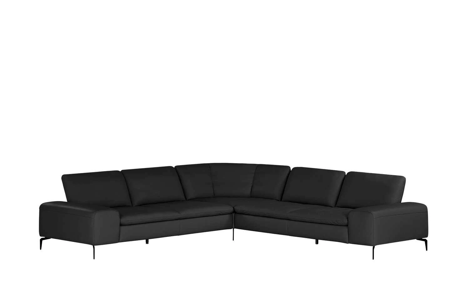 W.SCHILLIG Ecksofa Leder Valentinoo | Schwarz 298|cm 298|cm 20 W.SCHILLIG Ecksofa Leder Valentinoo | Schwarz 298|cm 298|cm – Bild 18