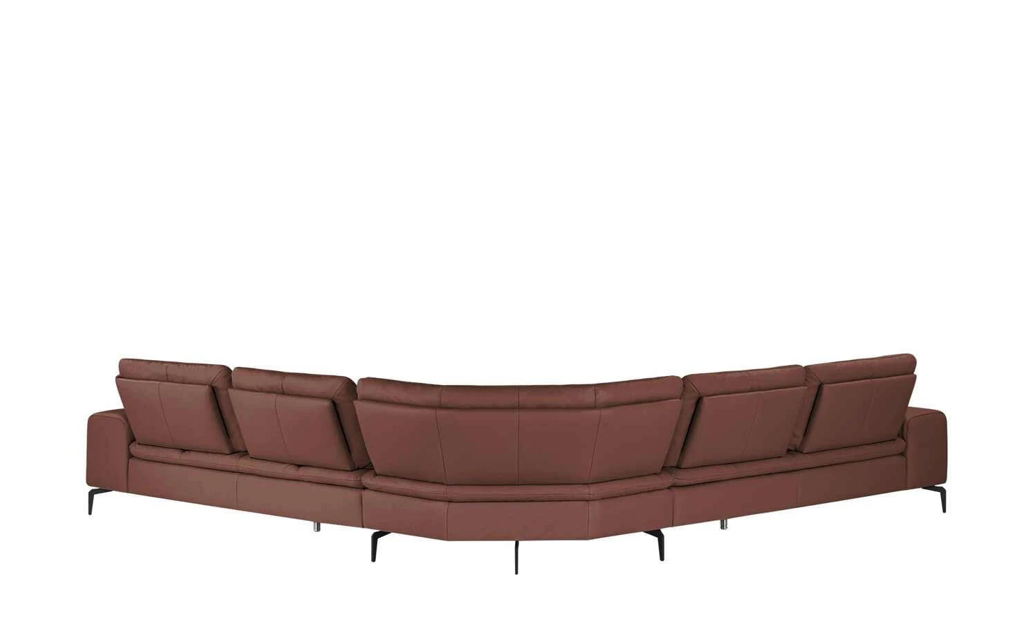 W.SCHILLIG Ecksofa Leder Valentinoo | Rot-Braun 298|cm 298|cm 7 W.SCHILLIG Ecksofa Leder Valentinoo | Rot-Braun 298|cm 298|cm – Bild 5