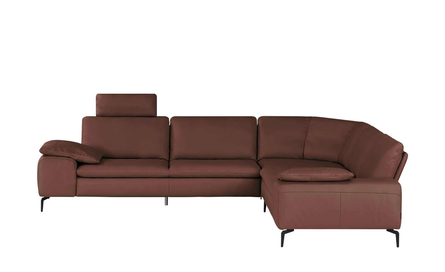 W.SCHILLIG Ecksofa Leder Valentinoo | Rot-Braun 298|cm 298|cm 10 W.SCHILLIG Ecksofa Leder Valentinoo | Rot-Braun 298|cm 298|cm – Bild 8