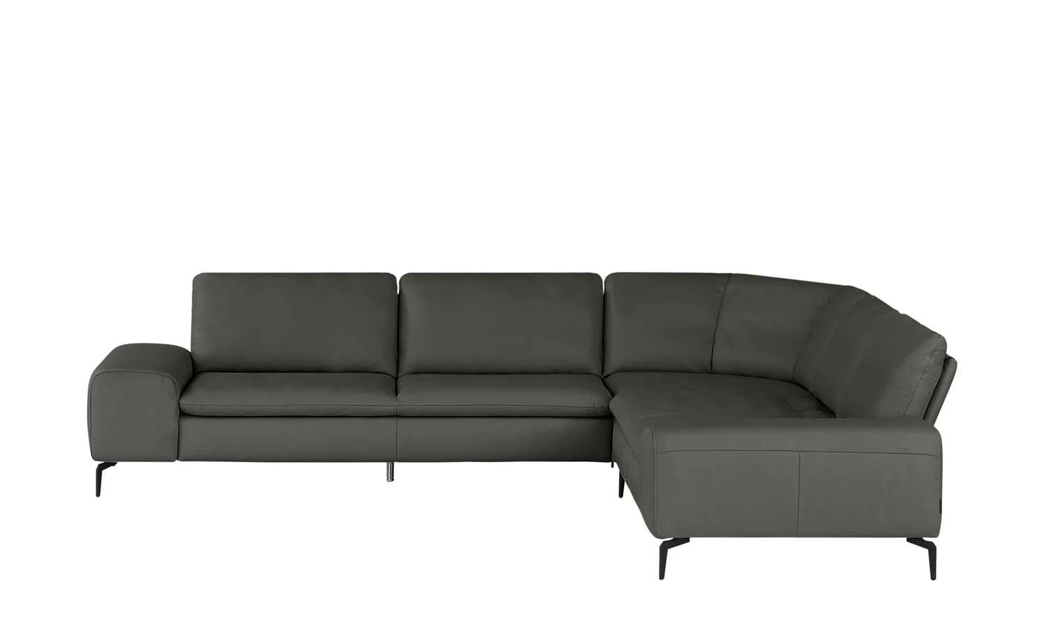 W.SCHILLIG Ecksofa Leder Valentinoo | Graphit 298|cm 298|cm 3 W.SCHILLIG Ecksofa Leder Valentinoo | Graphit 298|cm 298|cm