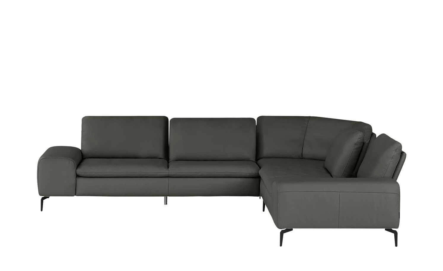 W.SCHILLIG Ecksofa Leder Valentinoo | Graphit 298|cm 298|cm 13 W.SCHILLIG Ecksofa Leder Valentinoo | Graphit 298|cm 298|cm – Bild 11