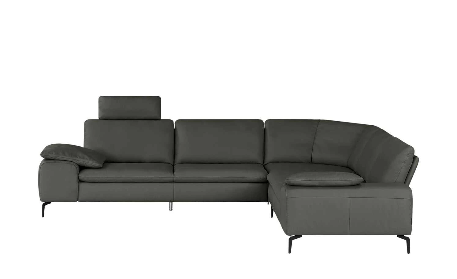 W.SCHILLIG Ecksofa Leder Valentinoo | Graphit 298|cm 298|cm 14 W.SCHILLIG Ecksofa Leder Valentinoo | Graphit 298|cm 298|cm – Bild 12
