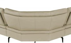 W.SCHILLIG Ecksofa Leder Valentinoo | Stone (Grau - Beige) 298|cm 298|cm -Sofas Verkaufsladen 29406252 6 202208291243