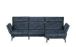 Wohnwert Ecksofa Chilja | Nightblue (Dunkelblau) rechts Grundfunktion