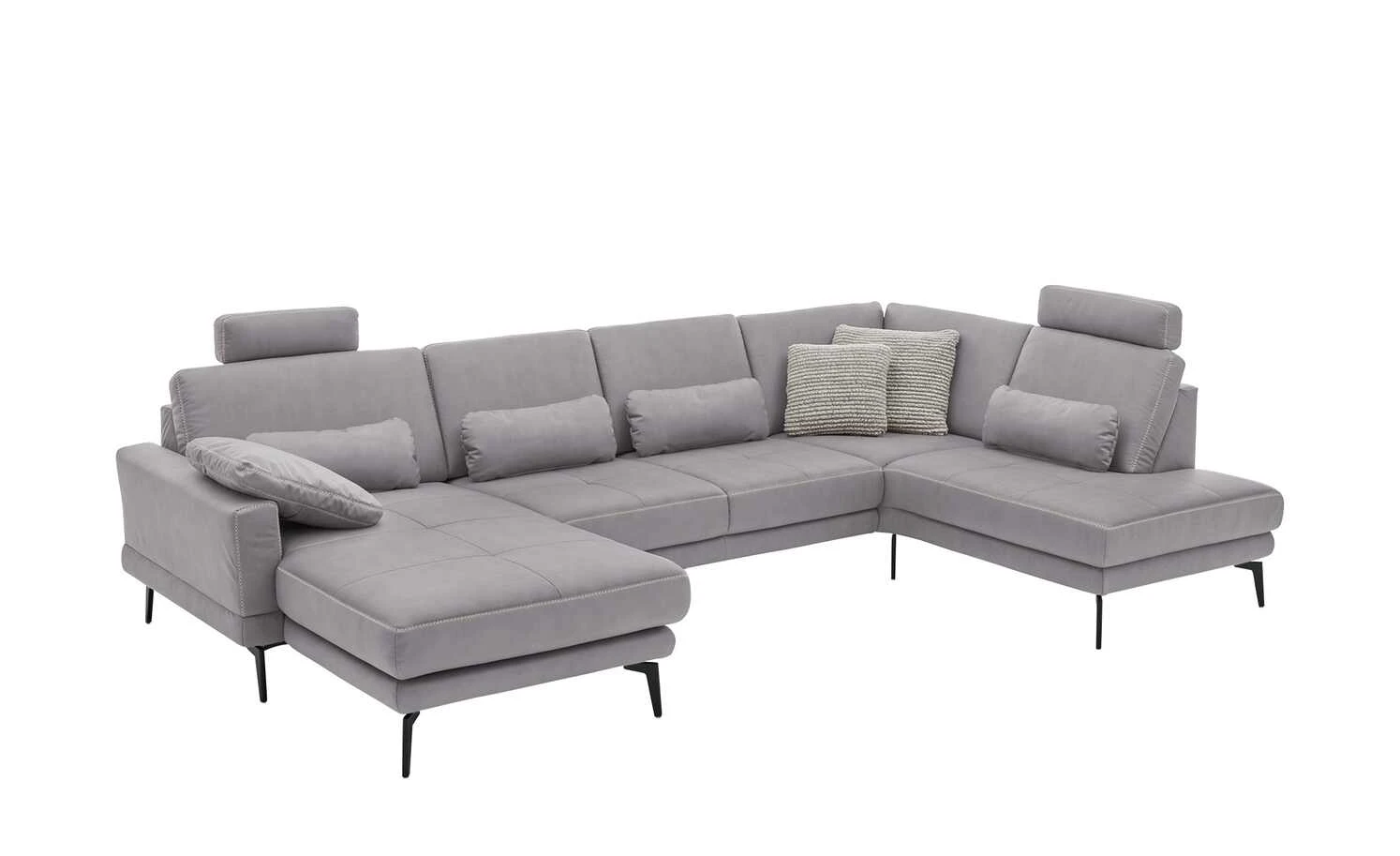 meinSofa Wohnlandschaft Mike | Grau rechts ohne 8 meinSofa Wohnlandschaft Mike | Grau rechts ohne – Bild 6