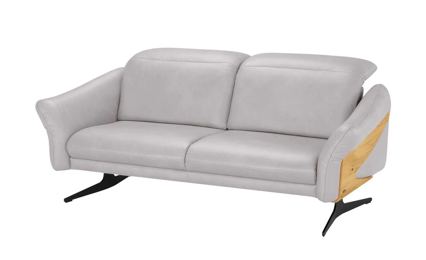 himolla Sofa 2,5-sitzig 1059 | Asche (Hellgrau) 4 himolla Sofa 2,5-sitzig 1059 | Asche (Hellgrau) – Bild 2