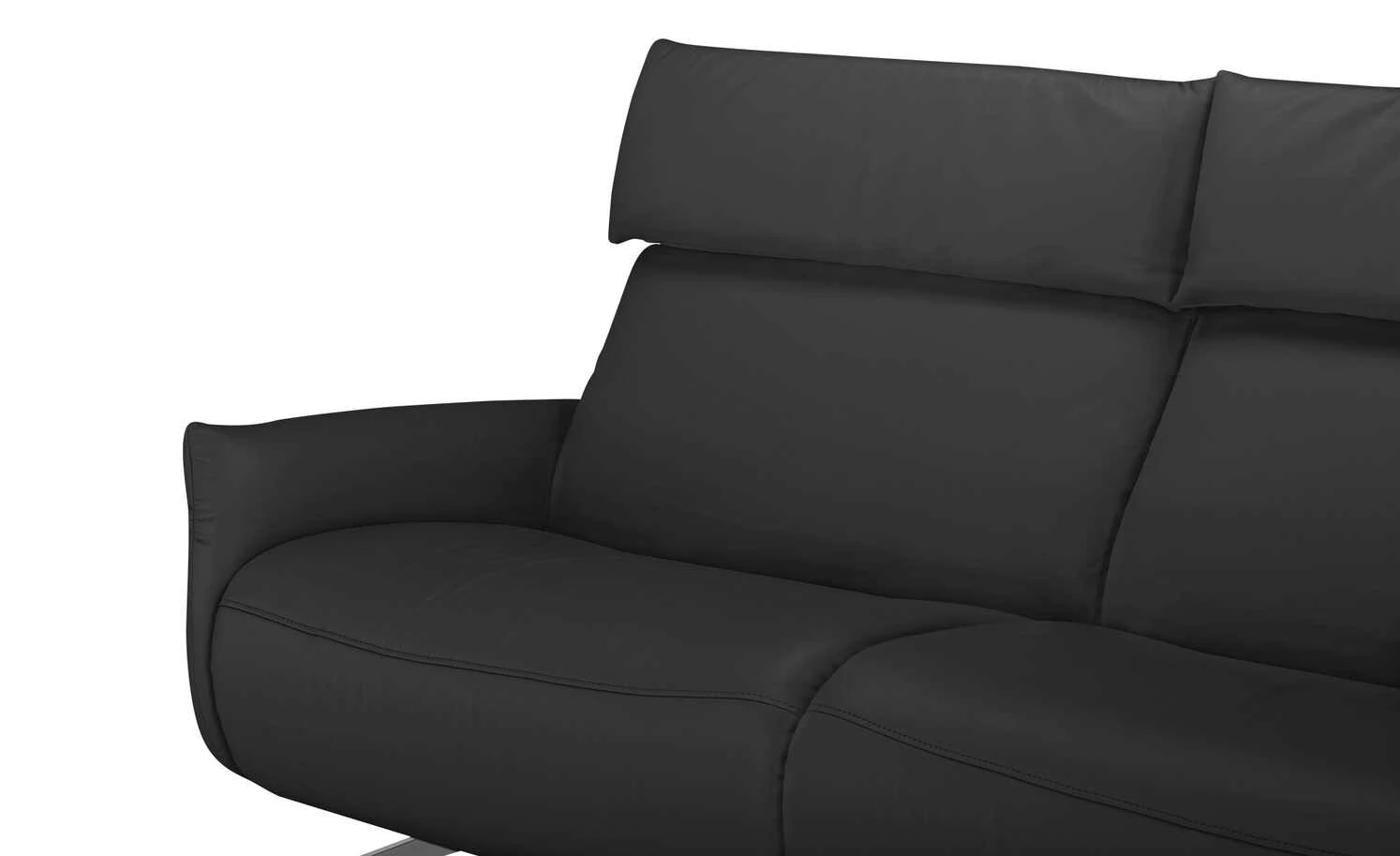 himolla Sofa 3-sitzig 4150 | Black (Schwarz) ohne 6 himolla Sofa 3-sitzig 4150 | Black (Schwarz) ohne – Bild 4