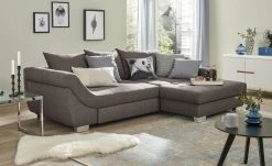 bobb Ecksofa Melody | Chocolate (Braun) Webstoff rechts