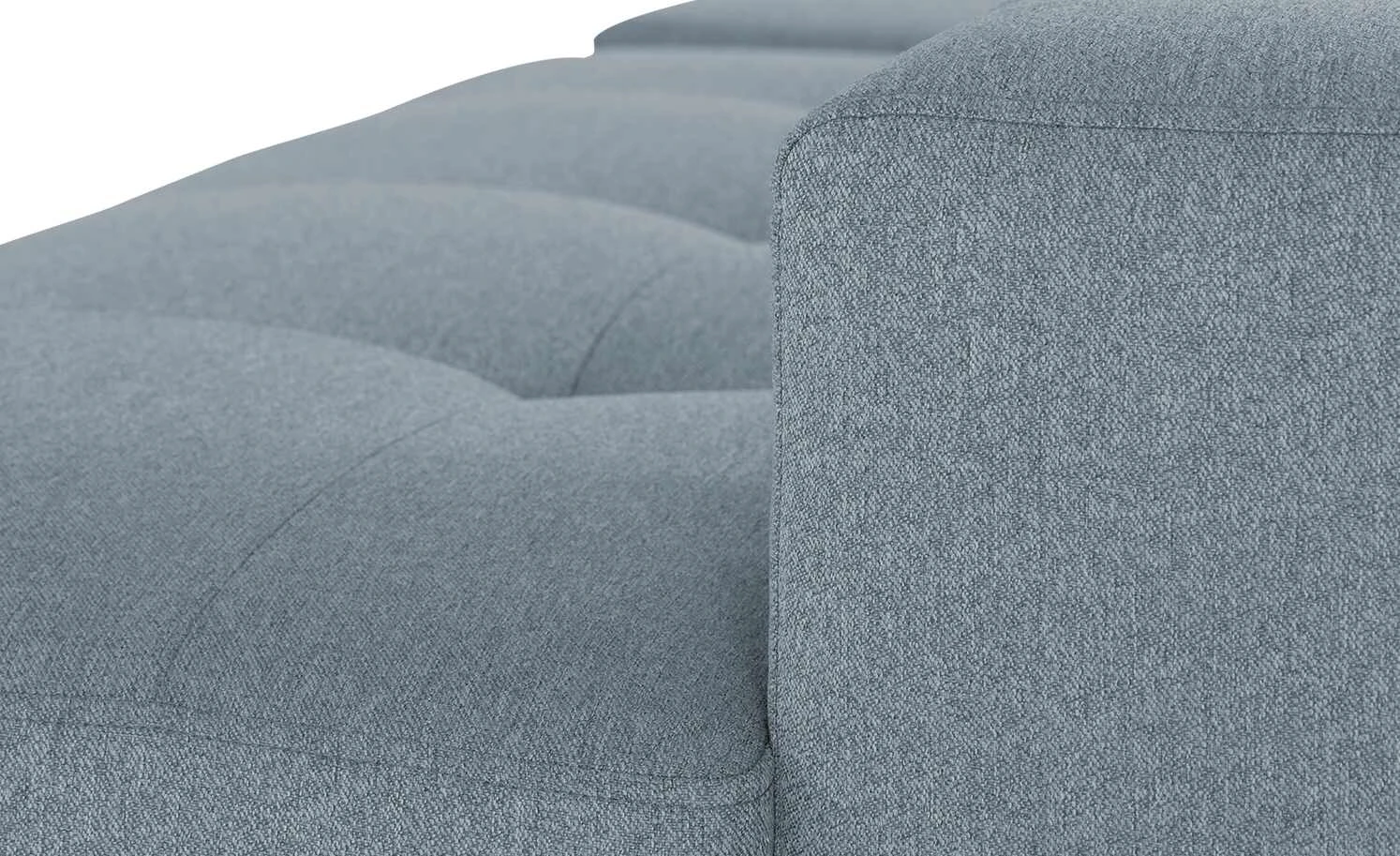 bobb Ecksofa Melody | Blaugrau (Blau) Webstoff rechts 18 bobb Ecksofa Melody | Blaugrau (Blau) Webstoff rechts – Bild 16