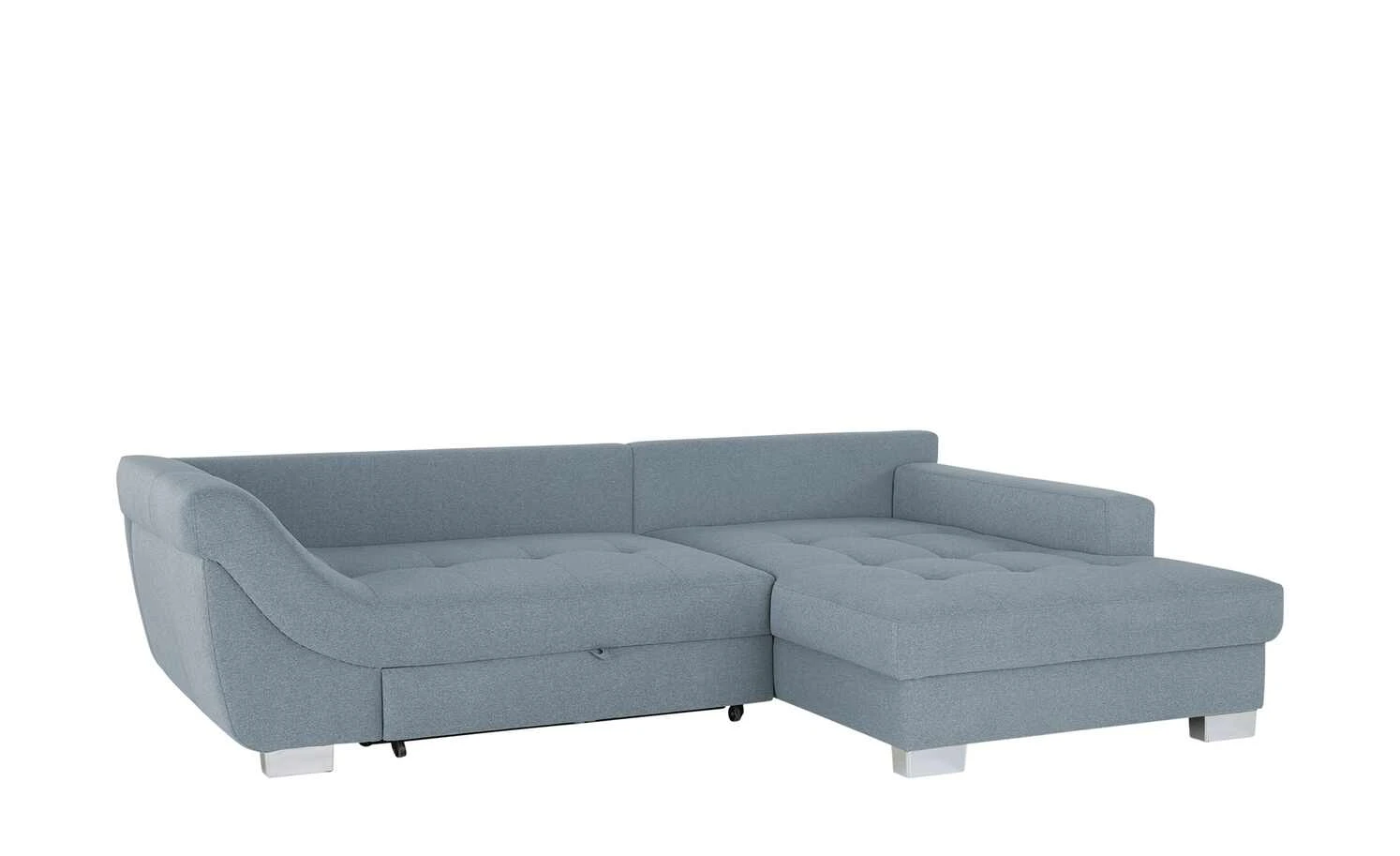 bobb Ecksofa Melody | Blaugrau (Blau) Webstoff rechts 19 bobb Ecksofa Melody | Blaugrau (Blau) Webstoff rechts – Bild 17